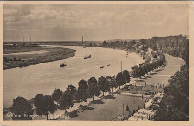 ARNHEM - Rijngezicht Onderlangs