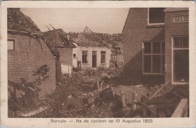 BORCULO - Na de cycloon op 10 Augustus 1925