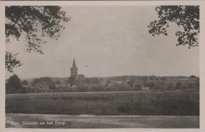 EDE - Gezicht op het Dorp