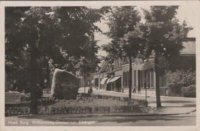 EIBERGEN - Hoek Burg. Wilhelmweg - Grotestraat