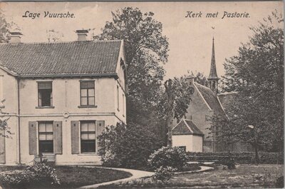 LAGE VUURSCHE - Kerk met pastorie