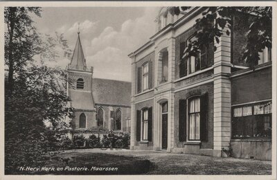 MAARSSEN - N. Herv Kerk en Pastorie