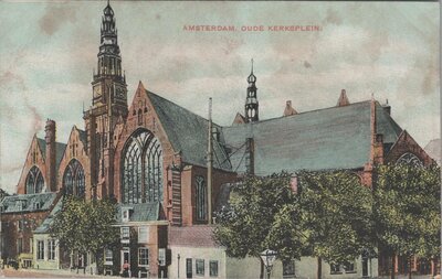 AMSTERDAM - Oude Kerksplein