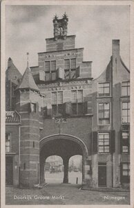 NIJMEGEN - Doorkijk Groote Markt