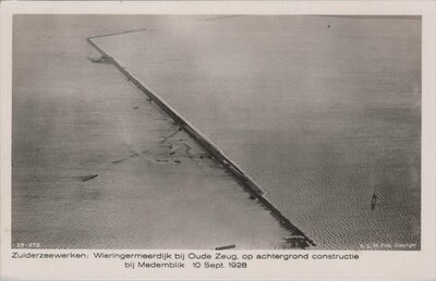 ZUIDERZEEWERKEN - Wieringermeerdijk bij Oude Zeug