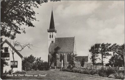 DEN HOORN - Kerk te Den Hoorn op Texel