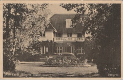 LUNTEREN - Ons Landhuis voor Slechthorenden