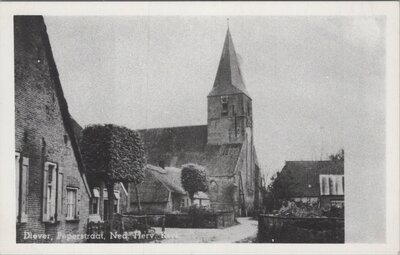 DIEVER - Peperstraat, Ned. Herv. Kerk