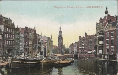 AMSTERDAM - Munttoren Binnen - Amstel