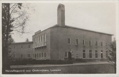 LUNTEREN - Herstellingsoord voor onderwijzers