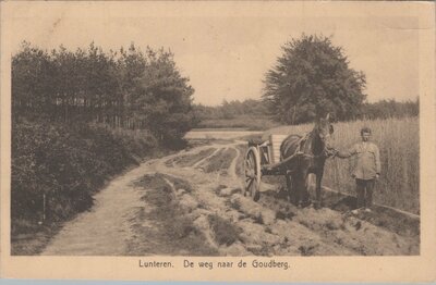 LUNTEREN - De weg naar de Goudberg