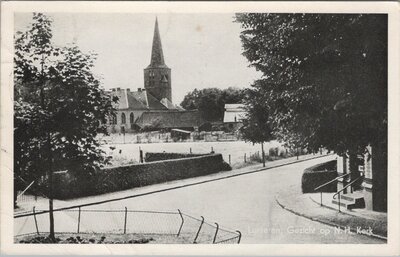 LUNTEREN - Gezicht op N.H. Kerk