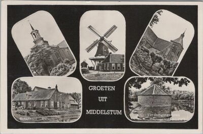 MIDDELSTUM - Meerluik Groeten uit Middelstum