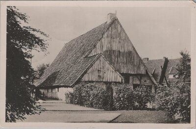 TWENTE - Rijksmuseum Twenthe. Enschede. Los Hoes. Gezicht op het huis