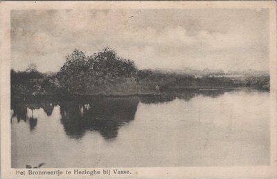 VASSE - Het Bronmeertje te Hezinghe bij Vasse