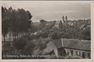 ST. ODILIËNBERG - Momentale Kerk (Vogelvlucht)