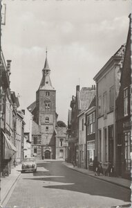 HATTEM - Kerkstraat met Toren N.H. Kerk