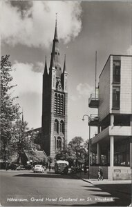 HILVERSUM - Grand Hotel Gooiland en St. Vituskerk