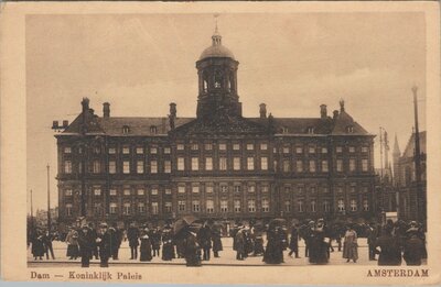 AMSTERDAM - Dam - Koninklijk Paleis