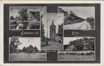 EDE - Meerluik Groeten uit Ede