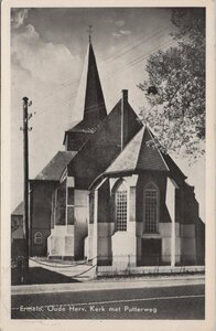 ERMELO - Oude Herv. Kerk met Putterweg