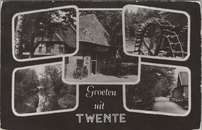 TWENTE - Meerluik Groeten uit Twente