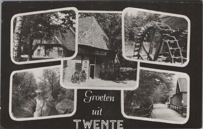 TWENTE - Meerluik Groeten uit Twente