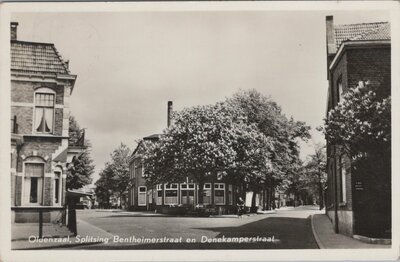 OLDENZAAL - Splitsing Bentheimerstraat en Denekamperstraat