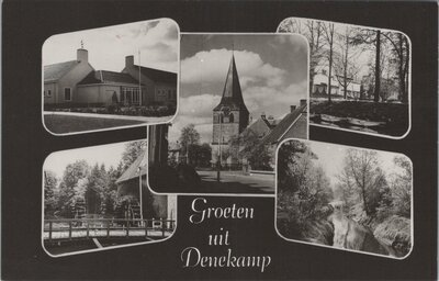 DENEKAMP - Meerluik Groeten uit Denekamp