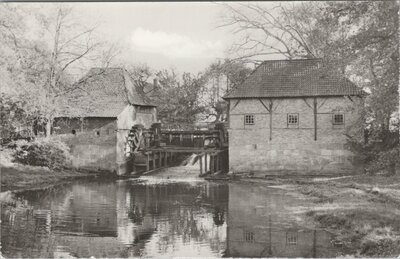 HAAKSBERGEN - Onderslagkoren- en oliemolen Oostendorperwatermolen Ao. 1548