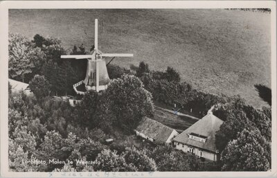 WEERSELO - Luchtfoto Molen te Weerselo