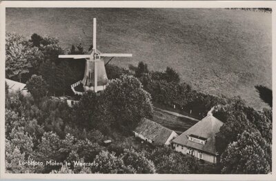 WEERSELO - Luchtfoto Molen te Weerselo