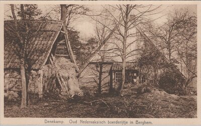 BERGHEM - Denekamp. Oud Nedersaksisch boerderijtje in Berghem