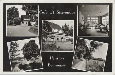 BEUNINGEN - Meerluik Café 't Sterrenbos. Pension Beuningen