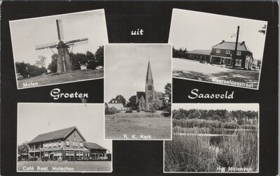 SAASVELD - Meerluik Groeten uit Saasveld