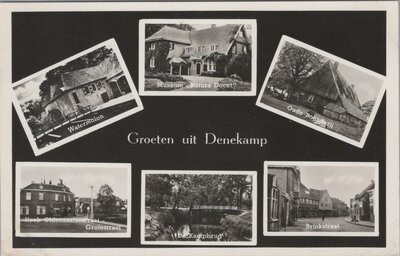 DENEKAMP - Meerluik Groeten uit Denekamp