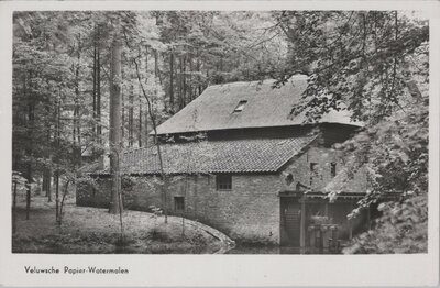 VELUWE - Veluwsche Papier-Watermolen