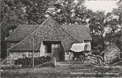 BORCULO - Achterzijde boerderij De Lebbenbrugge