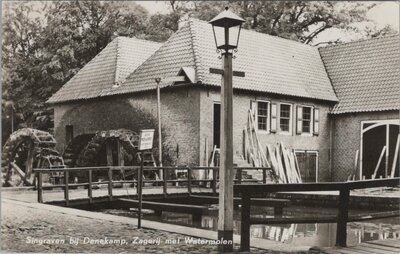 DENEKAMP - Singraven bij Denekamp, Zagerij met Watermolen