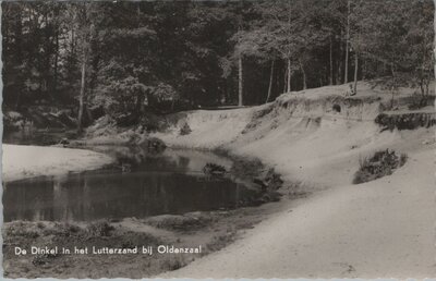 OLDENZAAL - De Dinkel in het Lutterzand bij Oldenzaal