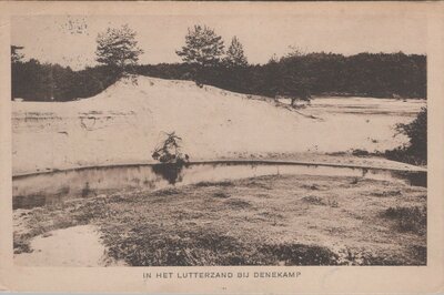 LUTTERZAND - In het Lutterzand bij Denekamp