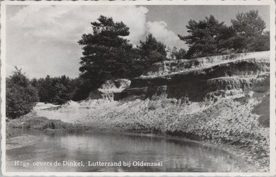 LUTTERZAND - Hoge oevers de Dinkel, Lutterzand bij Oldenzaal