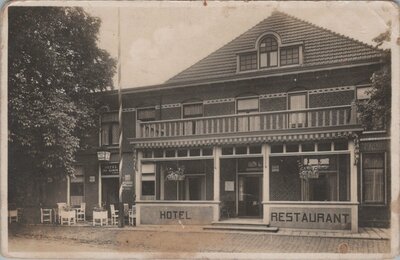 DENEKAMP - Hotel Van Blanken. Bondshotel en Garage A.N.W.B.