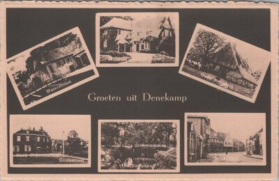 DENEKAMP - Meerluik Groeten uit Denekamp