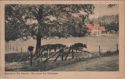 DE LUTTE - Boerderij De Reuver. De Lutte bij Oldenzaal