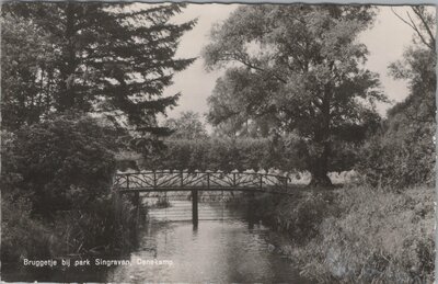 DENEKAMP - Bruggetje bij park Singraven