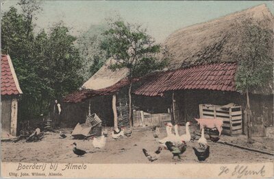 ALMELO - Boerderij bij Almelo