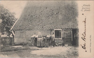 ALMELO - Boerderij bij Almelo