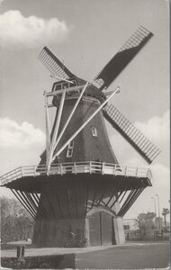 WALDERVEEN - Korenmolen De Walderveense molen, Ao. 1912