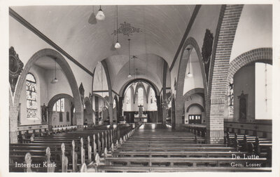 DE LUTTE - Interieur Kerk